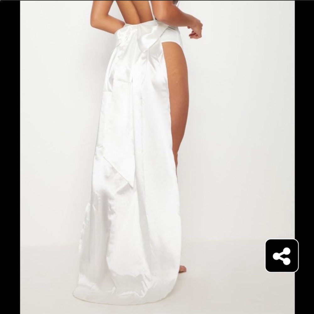 White Bridal Bathing Suite bachelorette